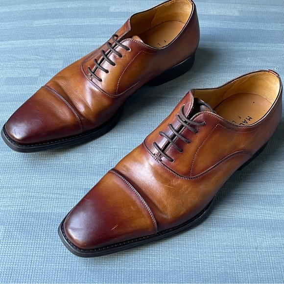 Mgnanni Flex Segovia Cap Toe Oxford Men\'s Dress Shoes SZ 9 main image 6